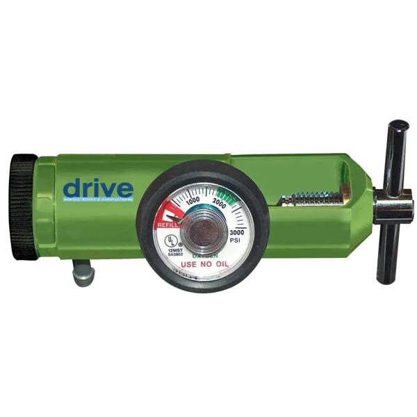 Drive Oxygen Regulator 0-15 LPM Brass