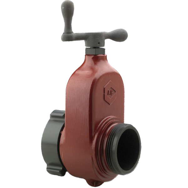 Akron Gate Valve, 2.5" Pyrolite