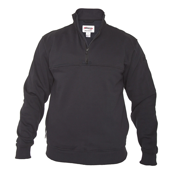 Elbeco Shield Self Collar Job Shirt; Midnight Navy