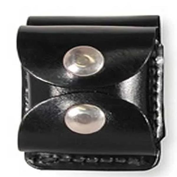 Boston Leather Shell Case, Single Drop with Nickel Snaps