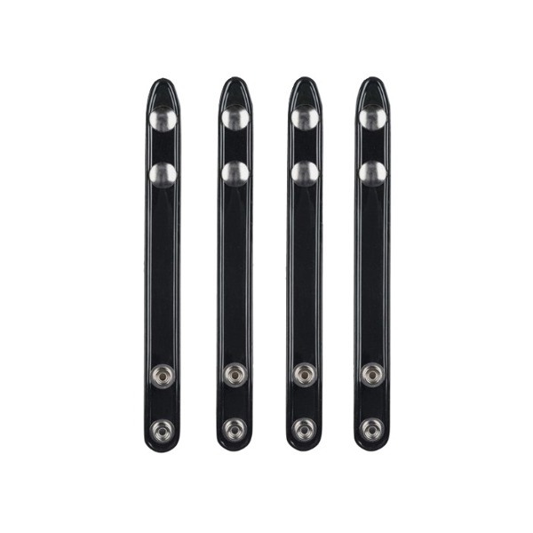 SafariLand 65 Belt Keeper .75" BW 2.25" Black Snap 4 Pack