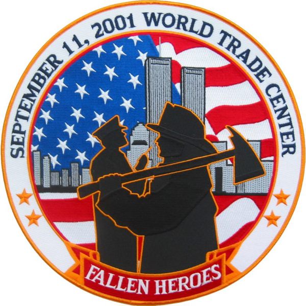 Hero's Pride Patch, 12" Fallen Heros Circle