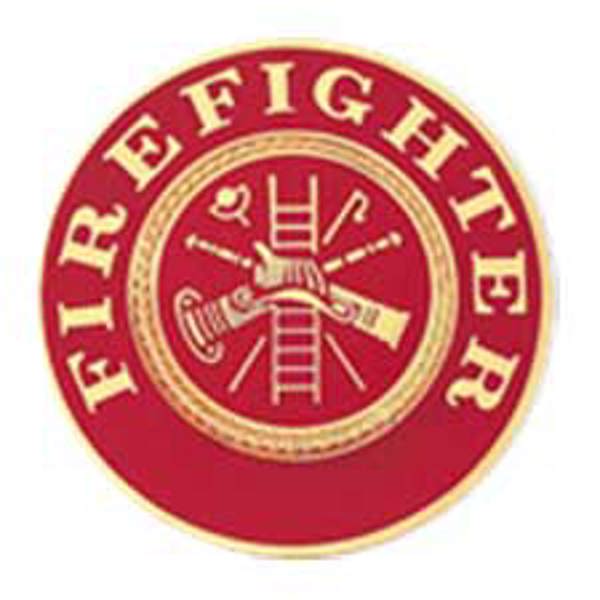 FIREFIGHTER COLLAR PIN CLUTCH BACK