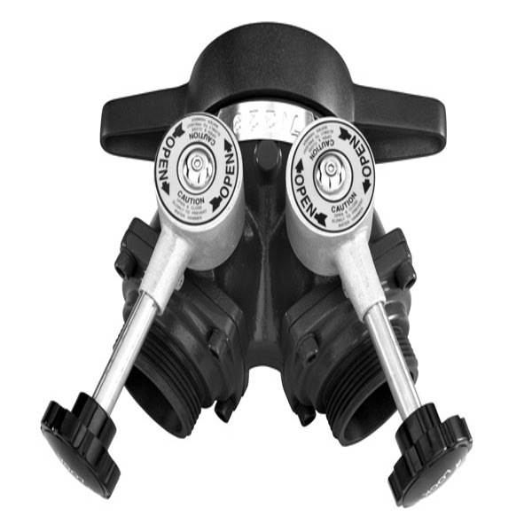 Elkhart Gated Wye 2.5"F X (2) 2.5"M, Elkolite