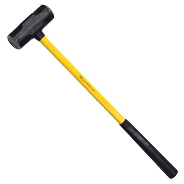 Nupla Sledge Hammer, 10lb w/32" Fiberglass Handle
