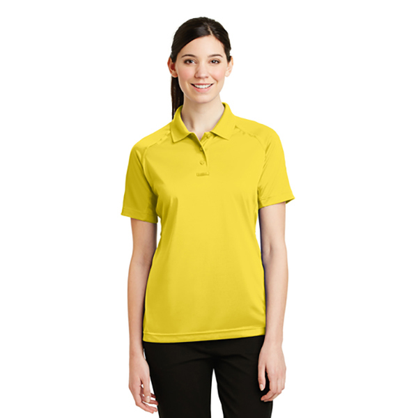 CornerStone Womens SP Tactical Polo; Yellow; Sz: 3XL