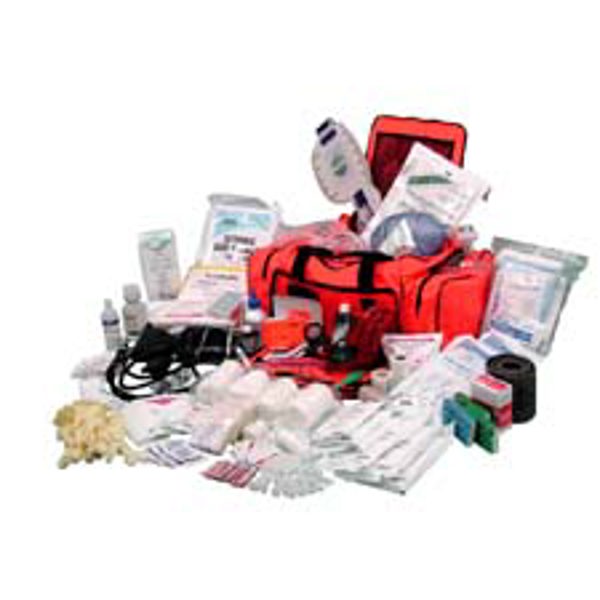 NAFECO EMS Mega Kit, Red 21"W x 10"H x 13.5"D Main Comp