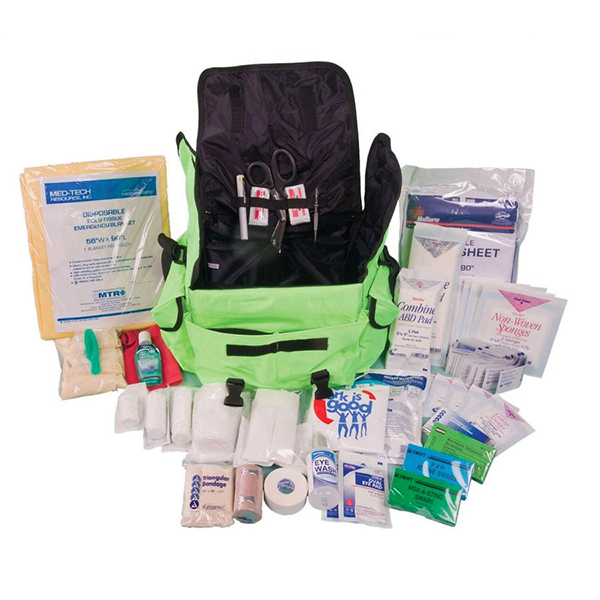 NAFECO EMS Quick Response Kit, Fluorescent Lime