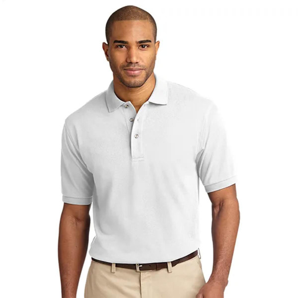 Port Authority Polo, Pique Knit SS