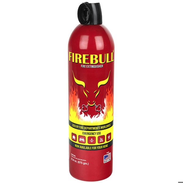 FireBull Can Foam Fire Extinguisher, 12.69 Oz