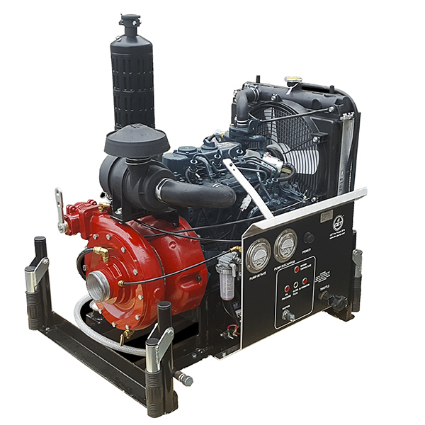 CET 25 HP Portable Pump Mid Range Diesel Kubota Engine