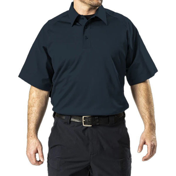 Elbeco UFX Bold Collared Patrol SS Shirt, Navy