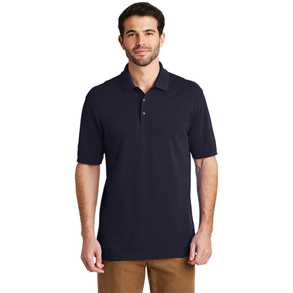 Port Authority Polo, EZCotton Pique SS Tall